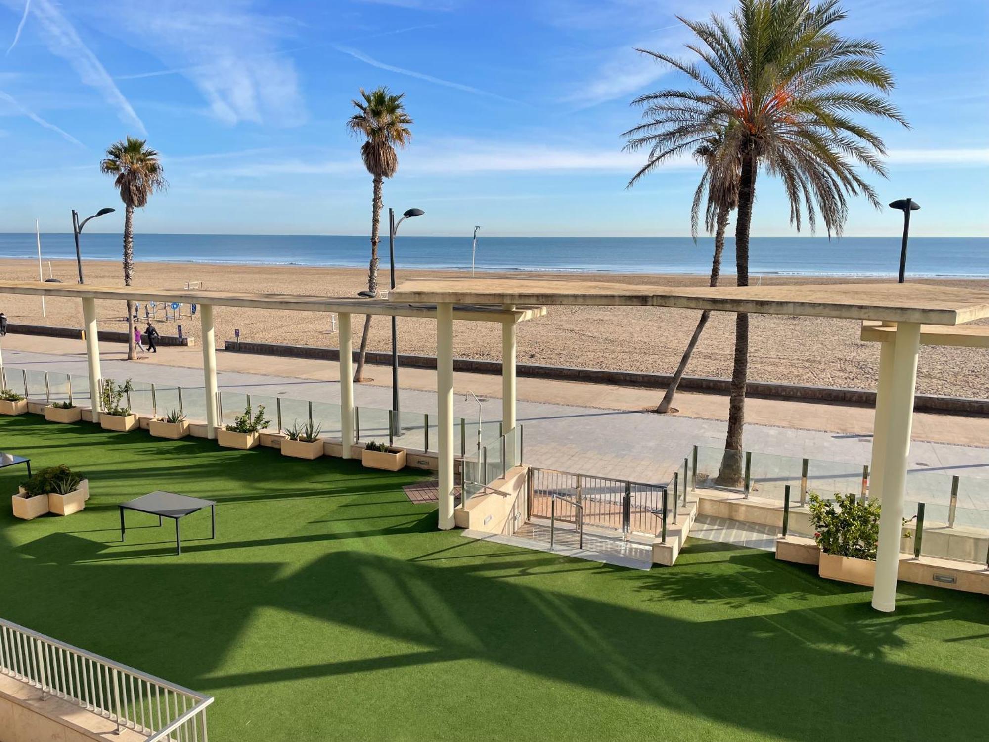 Primera Linea Playa Patacona, Valencie Exteriér fotografie